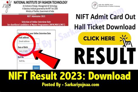 gat results 2023|nift gat result 2023.